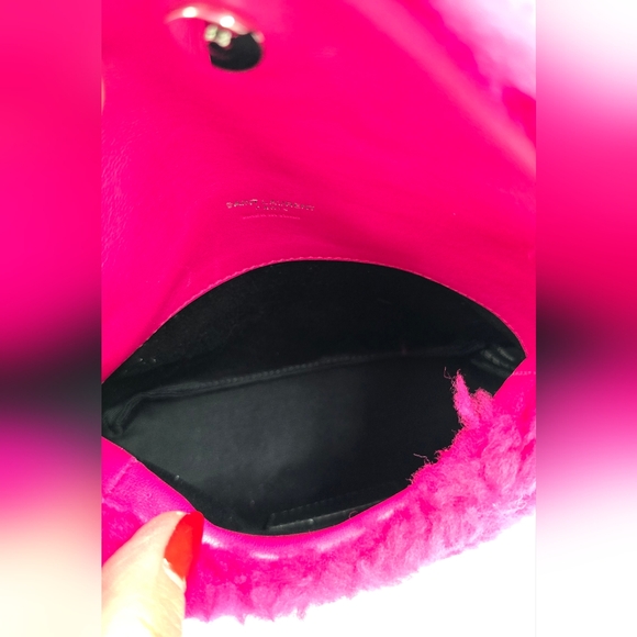 YSL Shearling puffer clutch mini - Picture 14 of 15